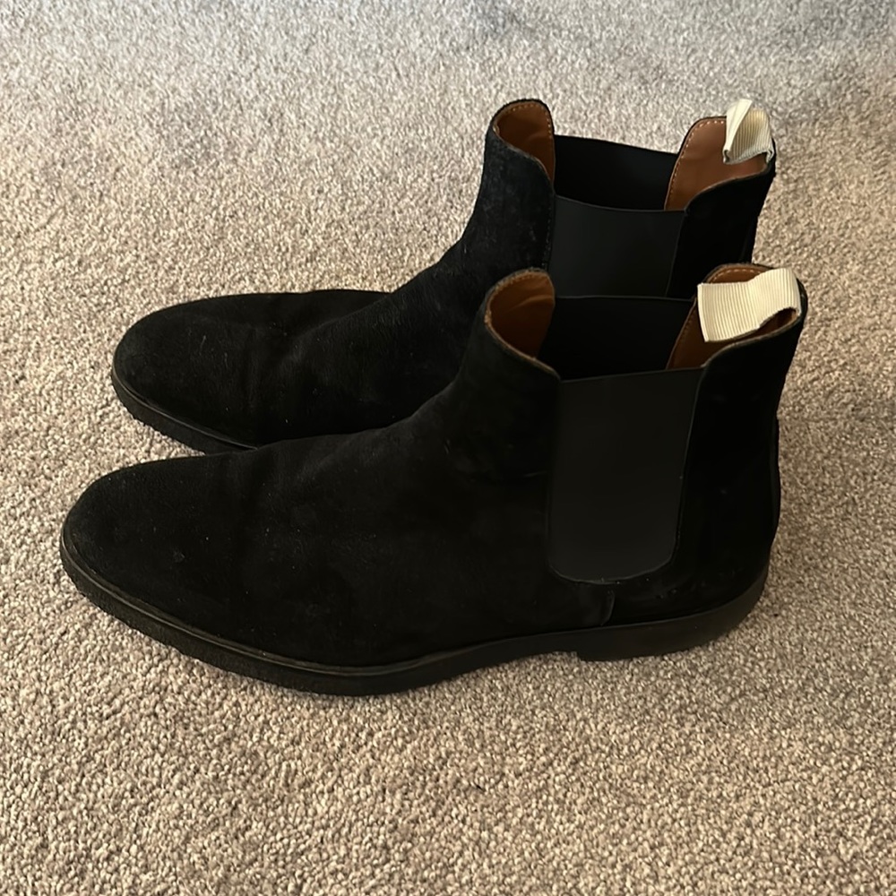 Common projects Chelsea Boots Black Suede